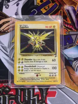 Zapdos 20/130 Base Set 2 Holo Rare Pokemon Card TCG WOTC - Image 1
