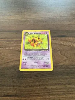 Pokemon TCG Dark Kadabra - 39/82 - Uncommon Unlimited Team Rocket LP - Image 2