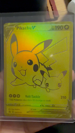 2021 Pokemon Pikachu V SWSH145 Black Star Promo Celebrations 25th - Image 2