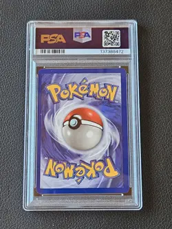 Pokemon 2000 Rocket Trainer RAINBOW ENERGY 1ST Edition #80 PSA 8 RARE - Image 2