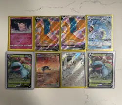 Pokemon Charizard V, Venusaur V, Gyarados VX w/ Lot of 50+ holos NM - Image 1