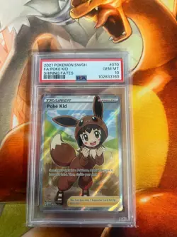 Poke Kid Pokekid 070/072 Shining Fates English PSA Graded 10 Pokemon TCG - Image 1