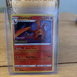 Pokemon SEALED Charizard SWSH066 SWSH Vivid Voltage Prerelease Promo Pack!! - Image 1