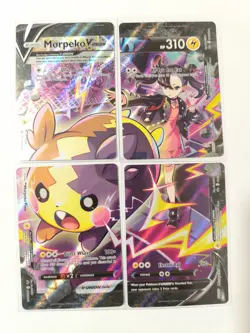 Pokemon TCG Morpeko V-Union SWSH287 / 288 / 289 / 290 Black Star Promo SET NM/M - Image 1