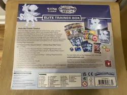 Pokemon TCG Sword & Shield Chilling Reign Elite Trainer Box ETB NEW/Sealed - Image 2
