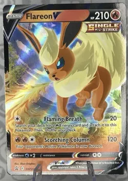 Flareon V - SWSH149 - Ultra Rare - Pokemon Black Star Promo - NM - Image 1