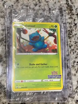 2022 Pokemon Illustration Contest SWSH303 SWSH304 SWSH305 Promos NM/M Sealed NEW - Image 1