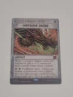 ​Contagion Engine - Outlaws of Thunder Junction: Breaking News - Near Mint EN MT - Image 1