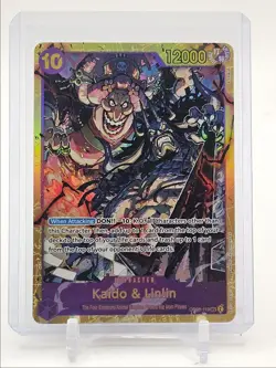KAIDO & LINLIN 2024 ONE PIECE TWO LEGENDS SECRET RARE D #OP08-119 Q0646 - Image 1