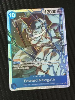 Edward.Newgate Holo OP13-042 Carrying On His Will One Piece TCG - Image 1