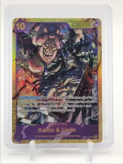 KAIDO & LINLIN 2024 ONE PIECE TWO LEGENDS SECRET RARE C #OP08-119 Q0646 - Image 1