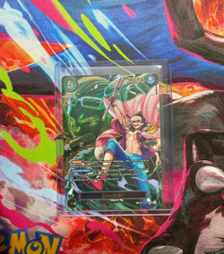 One Piece CCG - Smoker OP10-030 (SP) OP10-030 Carrying On His Will Foil NM - Image 1