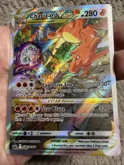 Pokemon TCG Charizard VSTAR SWSH262 Sword & Shield Promo Card Holo NM Pack Fresh - Image 1