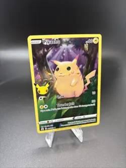Pokemon TCG Pikachu 005/025 Celebrations Full Art Ultra Rare Holo Promo Card New - Image 3