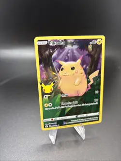 Pokemon TCG Pikachu 005/025 Celebrations Full Art Ultra Rare Holo Promo Card New - Image 4