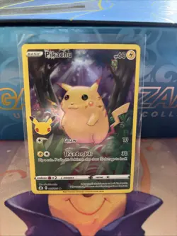 Pikachu 005/025 Celebrations Full Art Ultra Rare Holo Pokemon Card LP - Image 1
