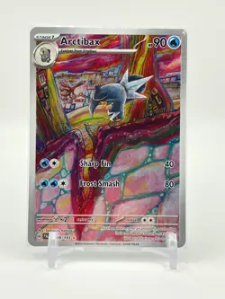 Arctibax 209/193 Paldea Evolved Illustration Rare Pokemon TCG Card NM - Image 1