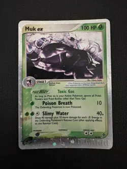 Pokemon TCG - Muk ex 96/97 Dragon Holo - Poor quality - Image 1