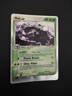 Pokemon TCG - Muk ex 96/97 Dragon Holo - Poor quality - Image 2