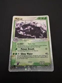 Pokemon TCG - Muk ex 96/97 Dragon Holo - Poor quality - Image 4
