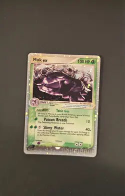 🟢 Muk ex 96/97 🟢 Holo Rare EX Dragon Set Pokemon Card TCG - Image 1