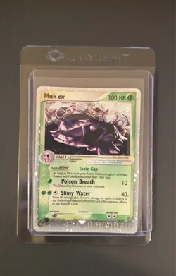 🟢 Muk ex 96/97 🟢 Holo Rare EX Dragon Set Pokemon Card TCG - Image 3