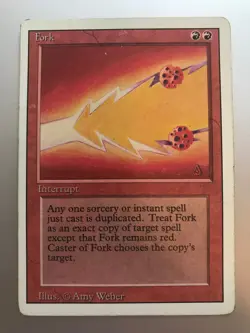 Fork - Revised Edition (3ED) - HP - MTG *Combined Shipping - Image 1