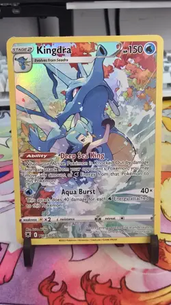 Pokemon TCG Kingdra Ultra Rare Astral Radiance Trainer Gallery TG03/TG30 NM - Image 1