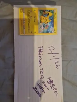 Build a Bear Pokemon Card Pikachu SM86 Promo Trading Card TCG SEALED NEW RARE - Image 1