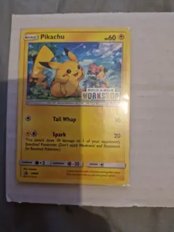 Build a Bear Pokemon Card Pikachu SM86 Promo Trading Card TCG SEALED NEW RARE - Image 2