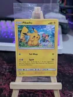 Build a Bear Pokemon Card Pikachu SM86 Promo Trading Card TCG SEALED NEW RARE - Image 1