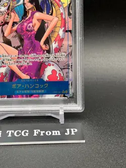 PSA 10 Boa Hancock OP07-051 Comic Parallel Manga Alt Art ONE PIECE Card Japanese - Image 5