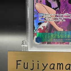 PSA 10 Boa Hancock OP07-051 Comic Parallel Manga Alt Art ONE PIECE Card JP GM - Image 4