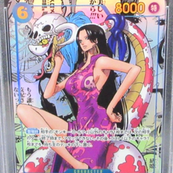 PSA10 Boa Hancock OP07-051 Comic Parallel Manga Alt Art Japanese ONE PIECE Card - Image 5