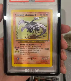 Shining Charizard 2002 Pokemon Neo Destiny #107 PSA 9 - Image 2