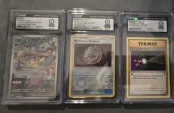 World Record CGC Graded Pokemon Card Lot 5 - Pikachu, Fog Crystal, Rusted Sword - Image 1