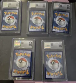 World Record CGC Graded Pokemon Card Lot 5 - Pikachu, Fog Crystal, Rusted Sword - Image 3