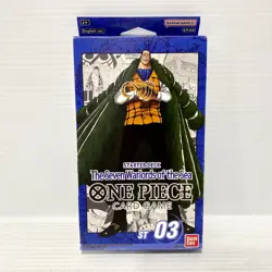 One Piece Card Game Starter Deck ST03 - Brand New Sealed - The Seven Warlords - Image 1