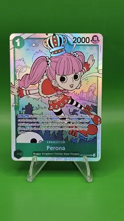 One Piece TCG Perona OP12-034 English Legacy of the Master Foil Card NM - Image 1