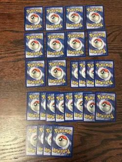 1st Ed & Unlimited Fossil WOTC Pokemon Card Lot Kabuto Psyduck Slowpoke - Image 2