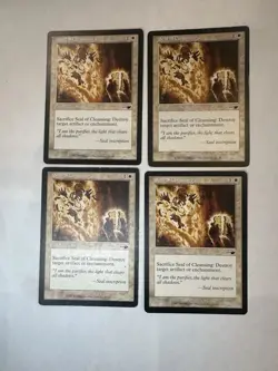 Nemesis MTG Playset Seal of Cleansing Magic - Image 1