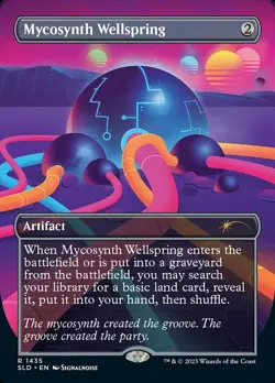 [1x] Mycosynth Wellspring (1435) - Foil Near Mint, English Secret Lair MTG Magic - Image 1