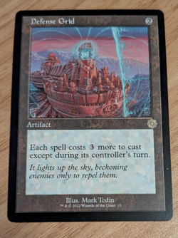 MTG Defense Grid Brothers War Retro Frame - Image 1