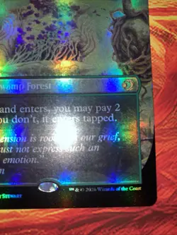 Overgrown Tomb (Borderless) Lorwyn Eclipsed Foil - Image 4