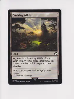 MAGIC THE GATHERING MTG FALLOUT EVOLVING WILDS - Image 1