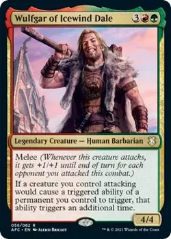MTG Wulfgar of Icewind Dale - 56 / English / Near Mint - Image 1