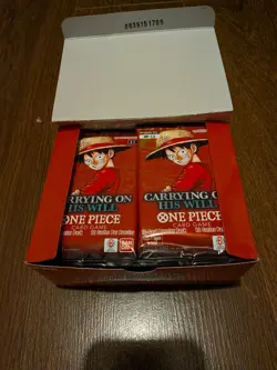 One Piece TCG OP-13 Carrying On His Will Booster Box English - 24 packs - Image 1