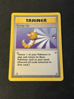 Scoop Up 78/102 - Pokemon Base Set Unlimited 1 - Image 1
