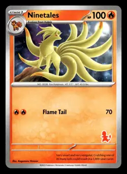 Ninetales My First Battle Charmander Deck Pokemon - Image 1