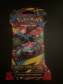 (VERY HEAVY) 33.01g Pokemon TCG Mega Evolution Sleeved Booster Pack (SEALED)✅ - Image 2
